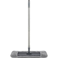 Wcwo Microfiber Flat Mop Stainless Steel Handle 16 in Gray