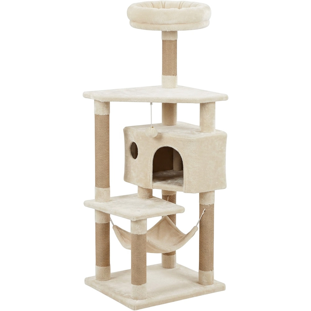 Wcwo Cat Activity Tree Cream Condo Hammock 48 in
