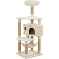 Wcwo Cat Activity Tree Cream Condo Hammock 48 in